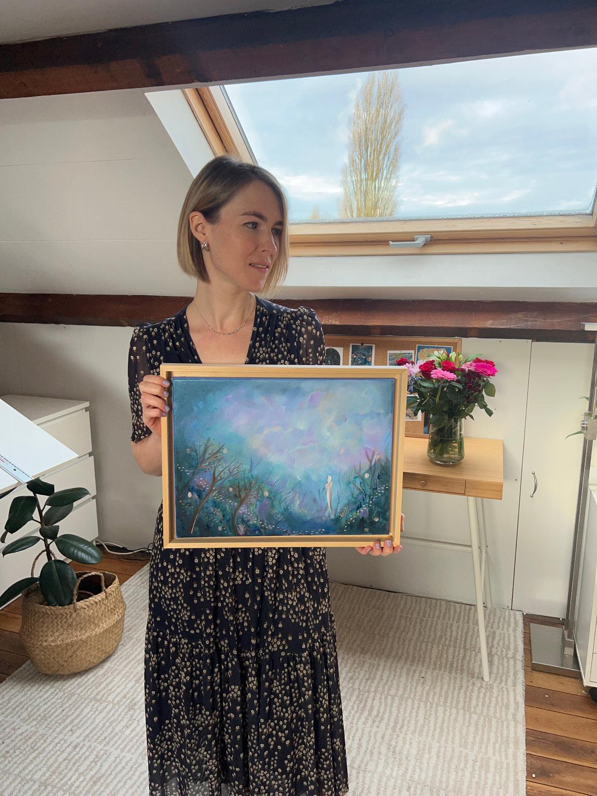 clairière illuminée - Laura Ferrari Fine Art