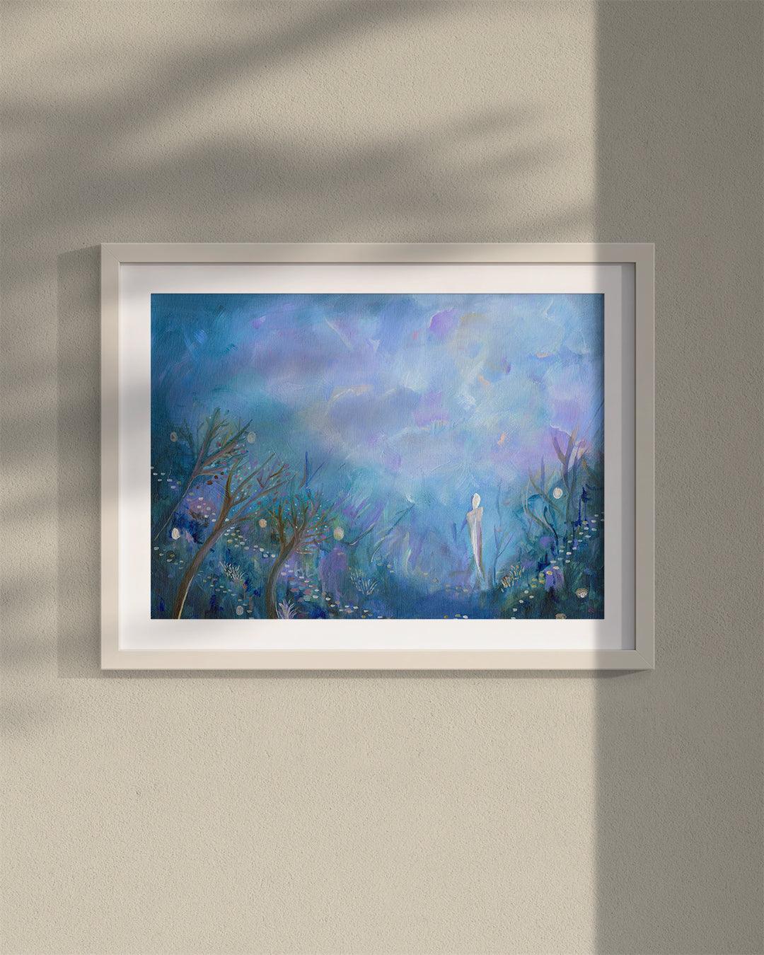 Tirage d'art en édition limitée - Clairière illuminée - Laura Ferrari Fine Art